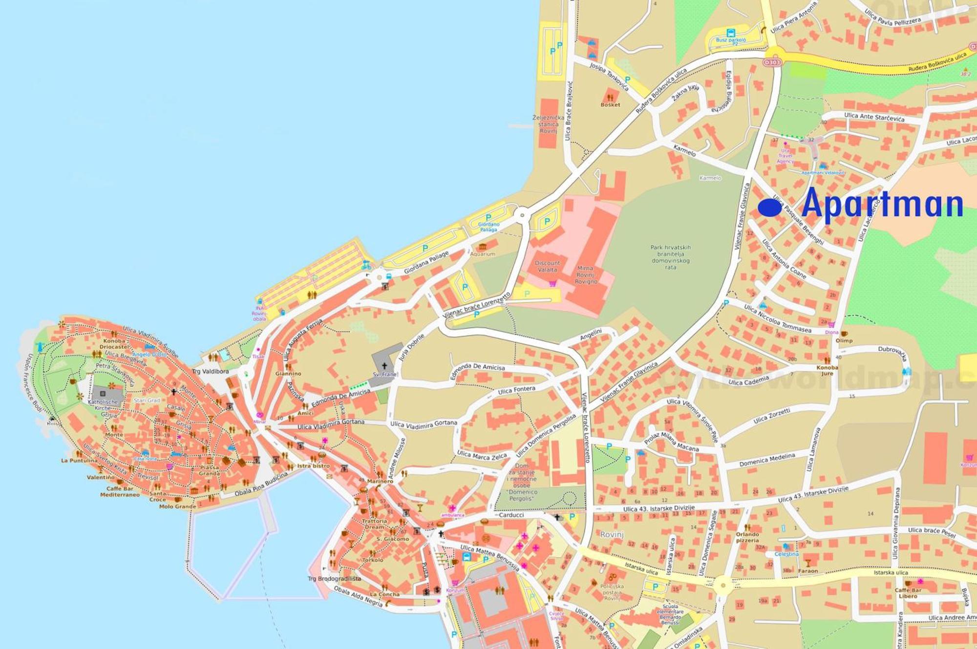 Apartments Carmelo Rovinj Ngoại thất bức ảnh